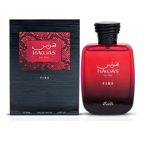 RASASI HAWAS FIRE MEN 3.4 OZ EDP SP / 614514178065