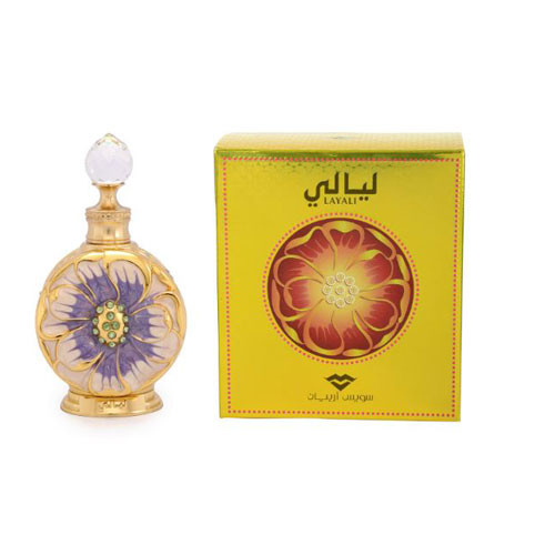 SWISS ARABIAN LAYALI CONCENTRATED PERFUME OIL WOMEN 0.5 OZ / 6295124017469