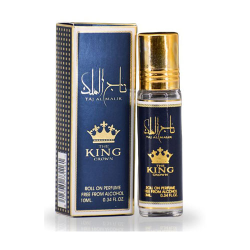 ARD AL ZAAFARAN TAJ AL MALIK  THE KING CROWN MEN ROLL ON PERFUME OIL 0.34 OZ  / 6423080731161