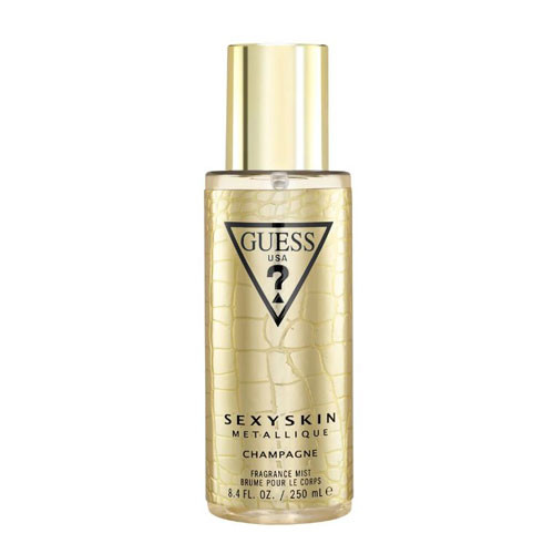 BODY MIST GUESS SEXY SKIN METALLIQUE CHAMPAGNE WOMEN 8.4 OZ / 85715327062