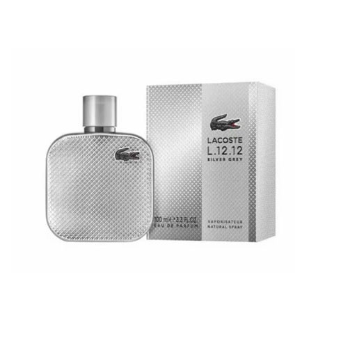 LACOSTE SILVER GREY MEN 3.4 OZ EDP SP / 3386460165884