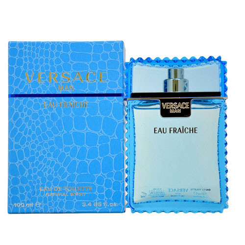 Size=100 ML 8018365500037 VERSACE EAU FRAICHE MEN 3.4 OZ. EDT SPRAY