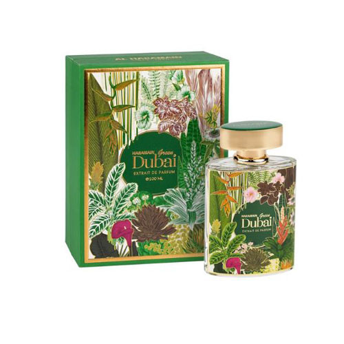 AL HARAMAIN GREEN DUBAI UNISEX 3.4 OZ EXTRAIT DE PARFUM  / 6291106815009