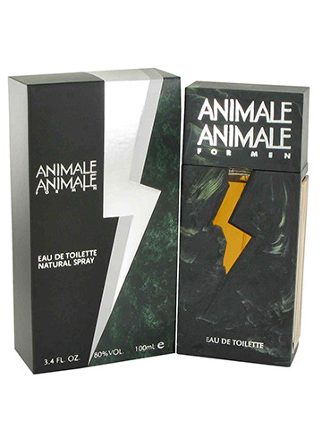 Perfumes Wholesale ANIMALE For Men 3.4 OZ EDT perfume box and bottle, black and gold, 100ml, UP-ANI-01.