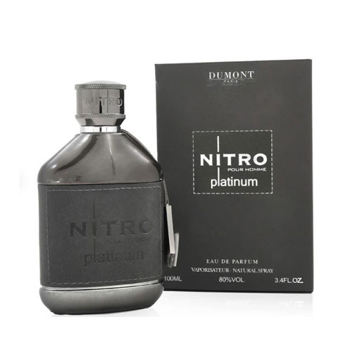 DUMONT NITRO PLATINUM MEN 3.4 OZ EDP SP / 3760060762870