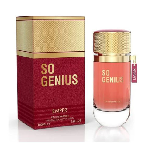 EMPER SO GENIUS WOMEN 3.4 OZ EDP SP / 6291108525081