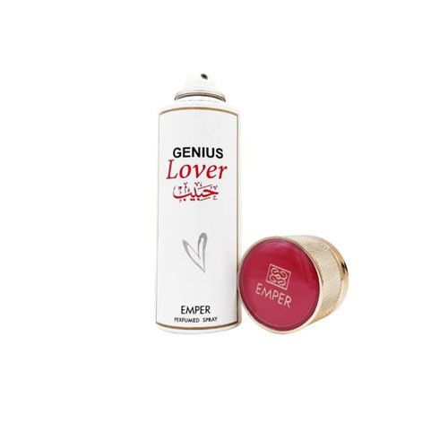 DEODORANT SPRAY EMPER GENIUS LOVER UNISEX  6.6 OZ  / 6294021904445