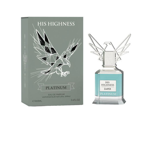EMPER HIS HIGHNESS PLATINUM MEN 3.4 OZ EDP SP / 6294021906531
