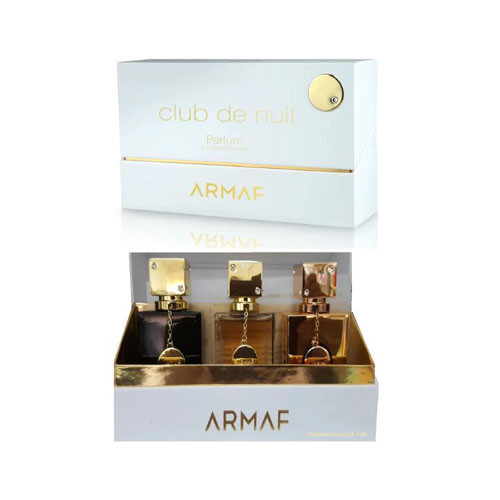 SET ARMAF CLUB DE NUIT WOMEN (3 PC) 1.0 OZ CLUB DE NUIT WOMAN / 1.0 OZ MILESTONE / 1.0 OZ INTENSE WOMAN   / 6294015148343