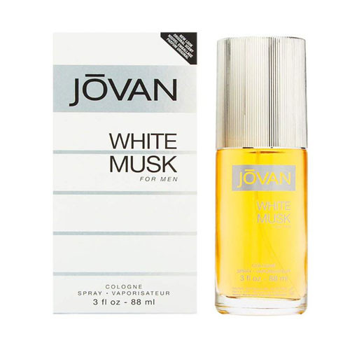 JOVAN MUSK WHITE MEN 3.0 OZ EDC  / 35017008145