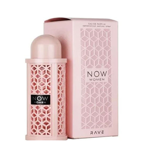 Perfumes Wholesale LATTAFA Rave Pink Women 3.4oz EDP perfume bottle and packaging, pink, 100ml, UP-LAT-185.