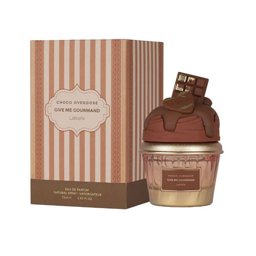LATTAFA GIVE ME GOURMAND  CHOCO OVERDOSE UNISEX 2.5 OZ  EDP SP    / 6290362349679