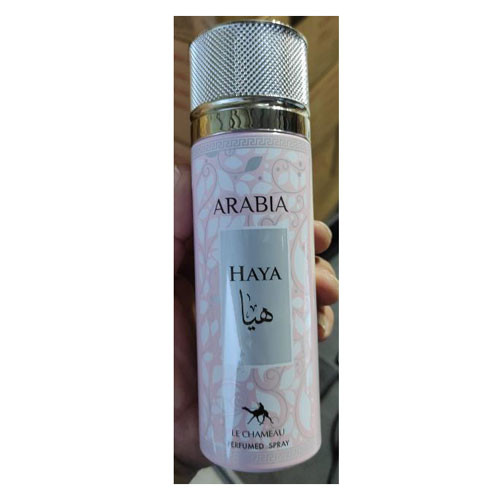 DEODORANT SPRAY LE CHAMEAU  ARABIA HAYA WOMEN 6.6 OZ / 6294021904537