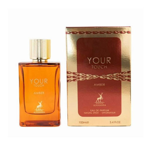 MAISON ALHAMBRA  YOUR TOUCH AMBER UNISEX 3.4 EDP SP / 6290362340973