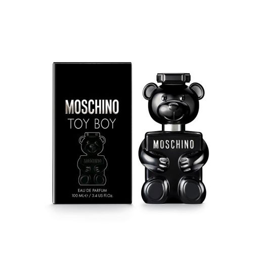 Perfumes Wholesale MOSCHINO Toy Boy black bear-shaped 100ml perfume bottle and box, EDP, men's fragrance, UP-MOS-11.