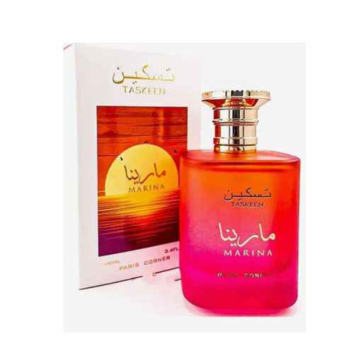 Perfumes Wholesale PARIS CORNER Taskeen Marina Women 3.4oz EDP perfume bottle 100ml pink gradient fragrance.