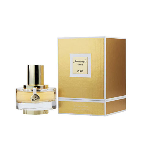 Perfumes Wholesale RASASI Junoon Satin Men 1.7oz EDP perfume bottle and packaging, gold and clear glass, 50ml.