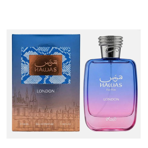 Size=100 ML 614514465059 RASASI HAWAS LODON MEN  3.4 OZ EDP SP