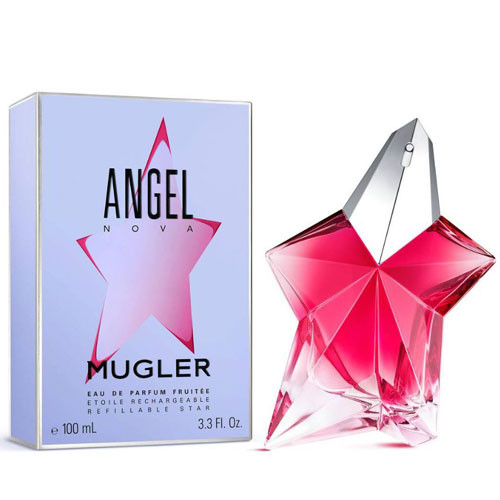 Size=100 ML 3439600049862 THIERRY MUGLER ANGEL NOVA  WOMEN 3.4 OZ. EDP SP  REFILLABLE