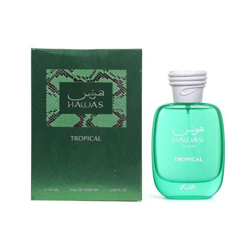 Size=100 ML 614514464441 RASASI HAWAS TROPICAL MEN 3.4 OZ EDP SP