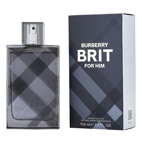 BURBERRY BRIT MEN 3.4 OZ EDT SP / 3614226905154
