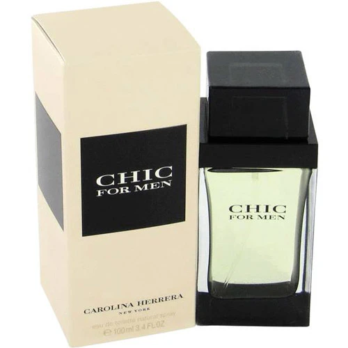 CAROLINA HERRERA CHIC MEN 3.4 OZ EDT SP / 8411061954966
