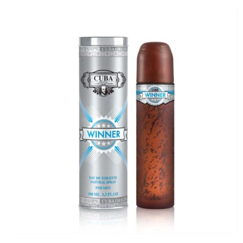 CUBA WINNER MEN 3.4 OZ. EDT SP / 5425017736134