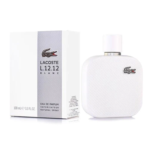 LACOSTE L.12.12 EAU DE BLANC MEN  3.4 OZ  EDP SP / 3386460149129