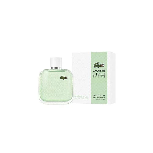 LACOSTE L.12.12 BLANC EAU FRAICHE MEN 3.4 OZ EDT SP / 3386460149136