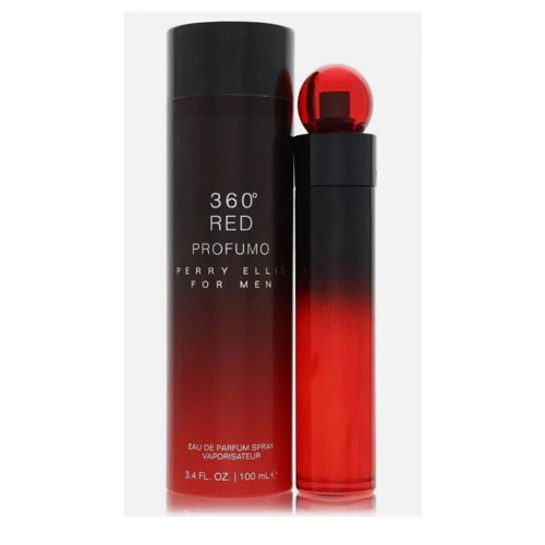 Size=100 ML 844061017238 PERRY ELLIS 360°RED PROFUMO FOR MEN 3.4 OZ EDP SP