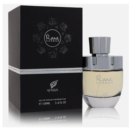 AFNAN RARE CARBON MEN  3.4 OZ EDP SP / 6290171002291