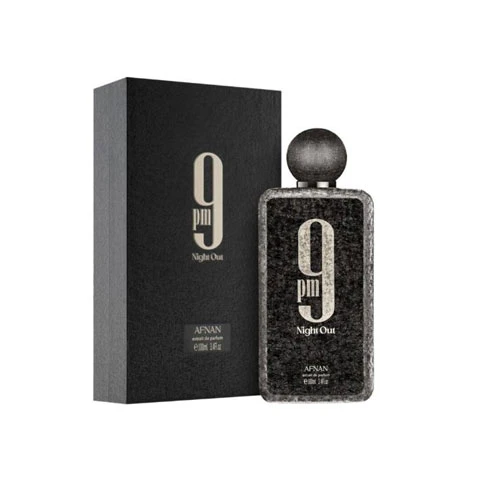 AFNAN 9PM "NIGHT OUT" UNISEX 3.4 OZ  EXTRAIT DE PARFUM / 6290171077459