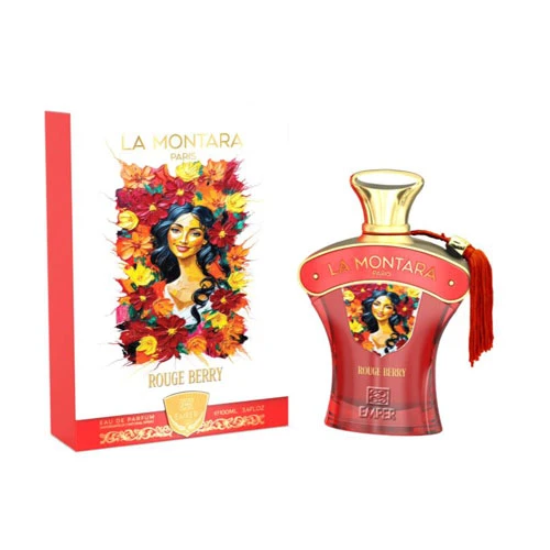 EMPER LA MONTARA PARIS ROUGE BERRY WOMEN 3.4 OZ EDP SP / 6294021906609