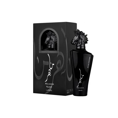 LATTAFA  MAAHIR BLACK EDITION MEN 3.4 OZ. EDP / 6291108730362