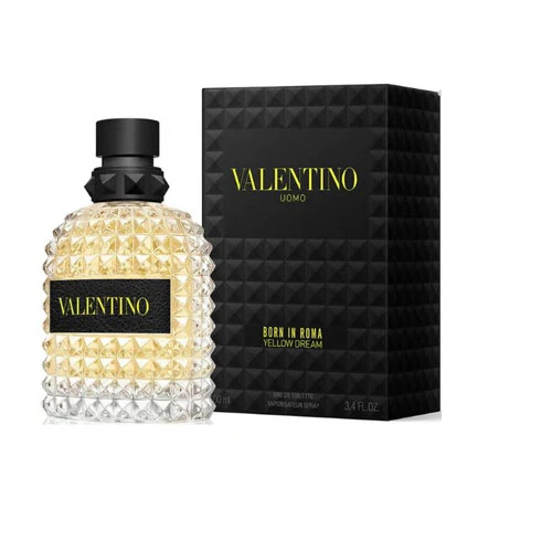 Size=100 ML 3614273261425 VALENTINO UOMO BORN IN ROMA YELLOW DREAM MEN 3.4 OZ EDT SP