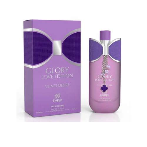 EMPER GLORY LOVE EDITION VELVET DESIRE WOMEN 3.4 OZ EDP SP / 6294021904889