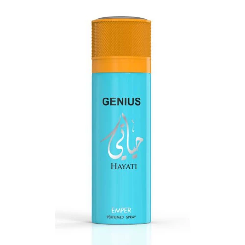 DEODORANT SPRAY EMPER GENIUS HAYATI UNISEX  6.6 OZ  / 6294021904421