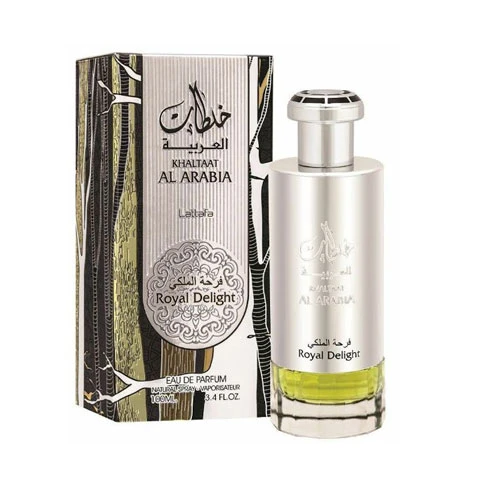 LATTAFA KHALTAT AL ARABIA ROYAL DELIGHT MEN 3.4 OZ. EDP SP / 6291106065060