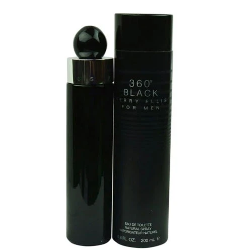 Size=200 ML 844061009547 PERRY ELLIS 360 BLACK MEN 6.7 OZ EDT SP