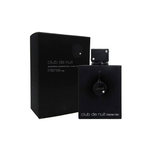 Perfumes Wholesale ARMAF Club Intense Men 5.0 oz Parfum bottle and packaging, 150ml, black color, UP-ARME-88.