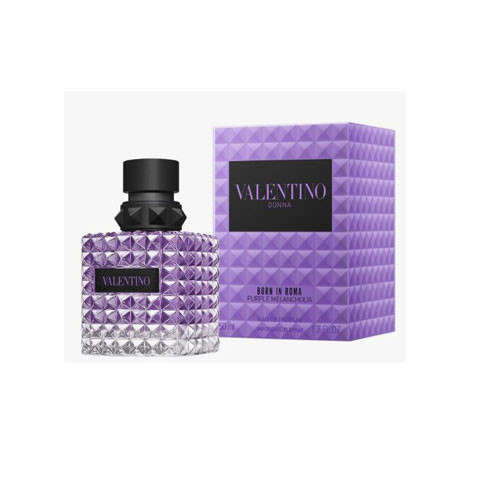 Size=50 ML 3614274626841 VALENTINO BORN IN ROMA DONNA PURPLE MELANCHOLIA  WOMEN 1.7 OZ EDP SP