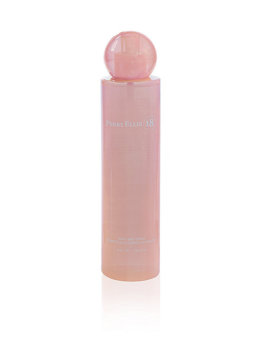 Perfumes Wholesale Perry Ellis 1916 pink body mist bottle with spherical cap, 8.0 oz, 240ml, women.