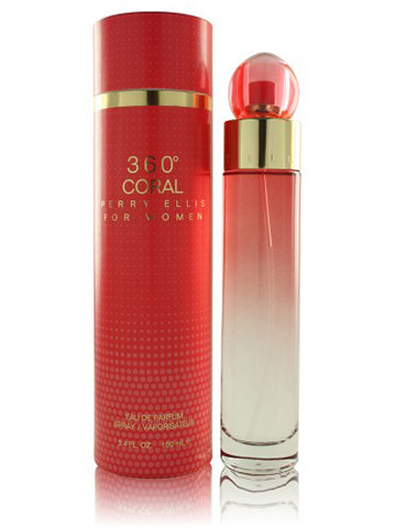 Size=100 ML 844061009400 PERRY ELLIS 360 CORAL WOMEN 3.4 OZ. EDP SP