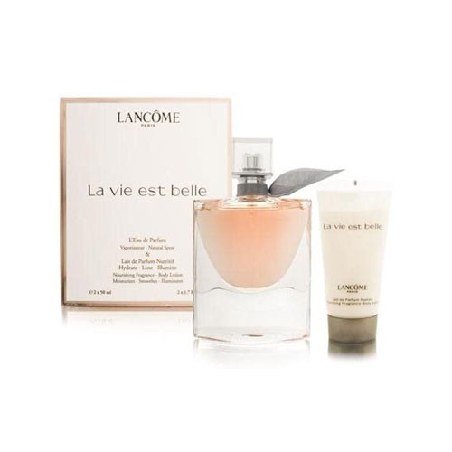 SET LANCOME LA VIE EST BELLE WOMEN 2 PC SET 1.7 OZ. / 1.7 OZ. BL / 3660732009541