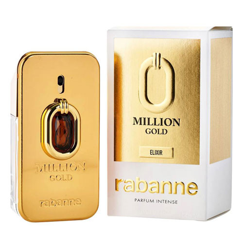 PACO RABANNE ONE MILLION GOLD ELIXIR PARFUM INTENSE MEN 1.7 OZ  / 3349668644957