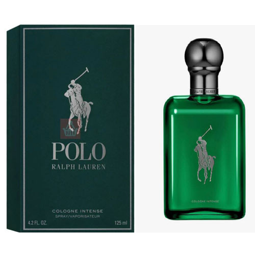 Size=125 ML 3605972793713 RALPH LAUREN POLO GREEN COLOGNE INTENSE MEN  4.2 OZ