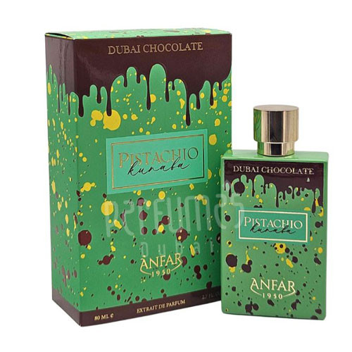 Perfumes Wholesale ANFAR UP-ANF-05 PISTACHIO 2.7 OZ perfume bottle and box green color unisex extrait de parfum.