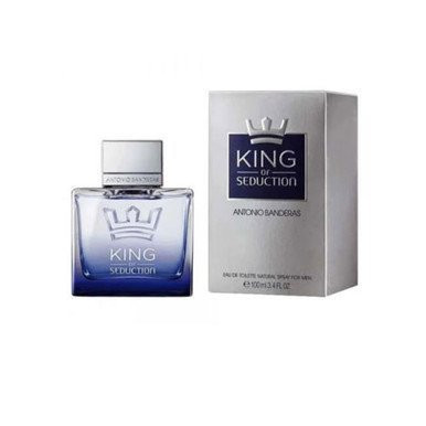 Perfumes Wholesale Antonio Banderas King of Seduction men 3.4 oz EDT perfume bottle and packaging 100ml.