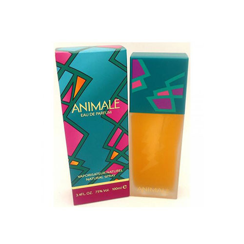 Perfumes Wholesale Animale Women 3.4 oz EDP Spray, 100ml, UP-ANI-11, brand new, vibrant packaging, colorful design, teal, pink, orange.