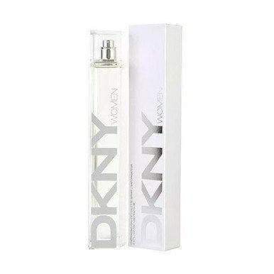 Perfumes Wholesale DKNY Women EDT 3.4 oz 100ml perfume bottle and box, UP-DKN-41, DKNY branded fragrance packaging.